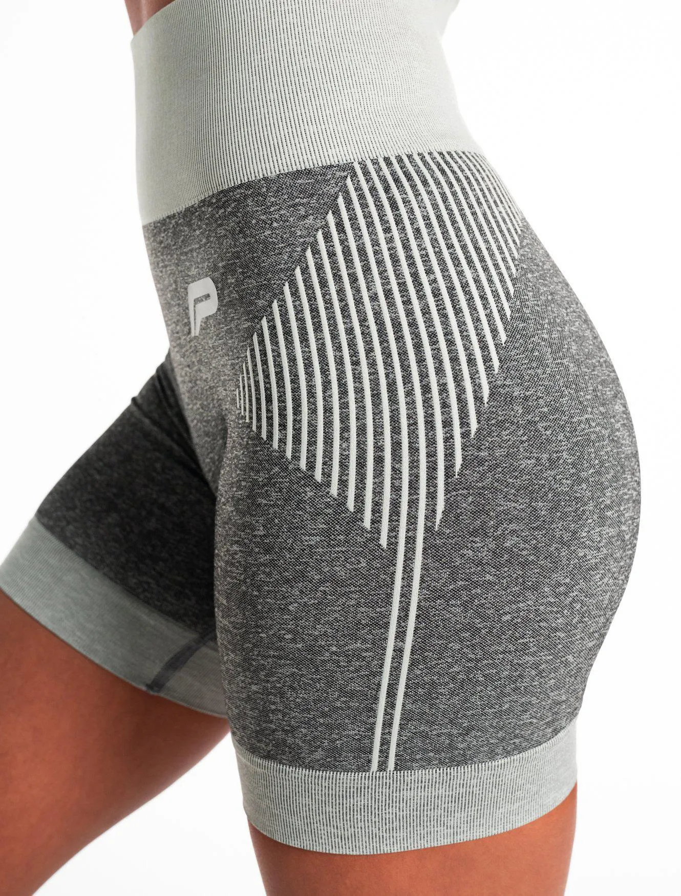 ADAPT Seamless Shorts - Light Grey