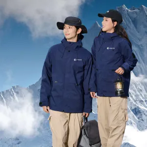 Anniou 3-in-1 Outdoor Detachable Fleece Jacket