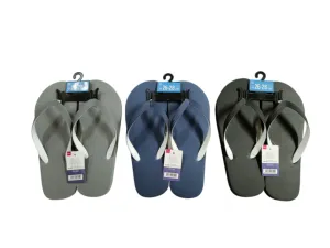Beach Sandals Plain Strap Bicolor EU 41-44