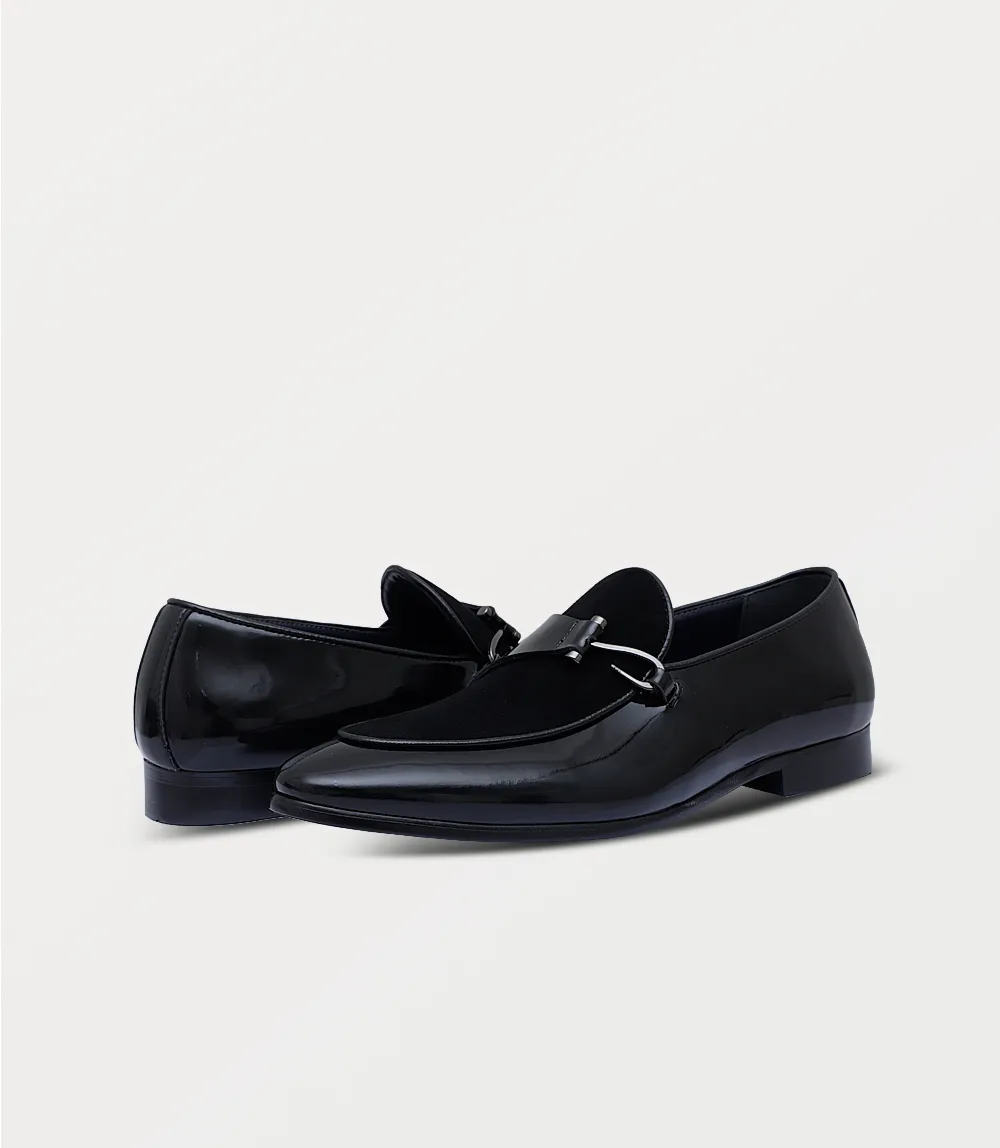 BM6811-BLACK-Men Slip On