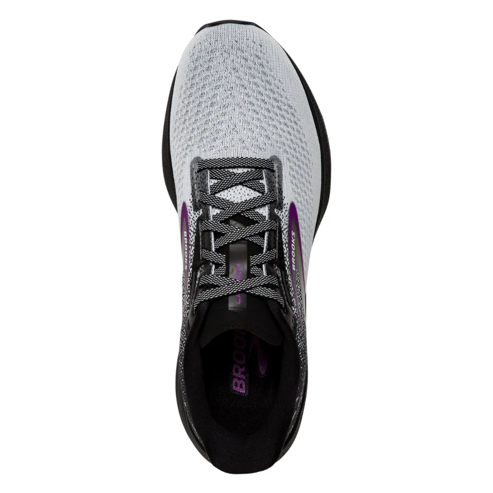 Brooks Launch 10 Black/White/Violet Running Shoes (Women's)
