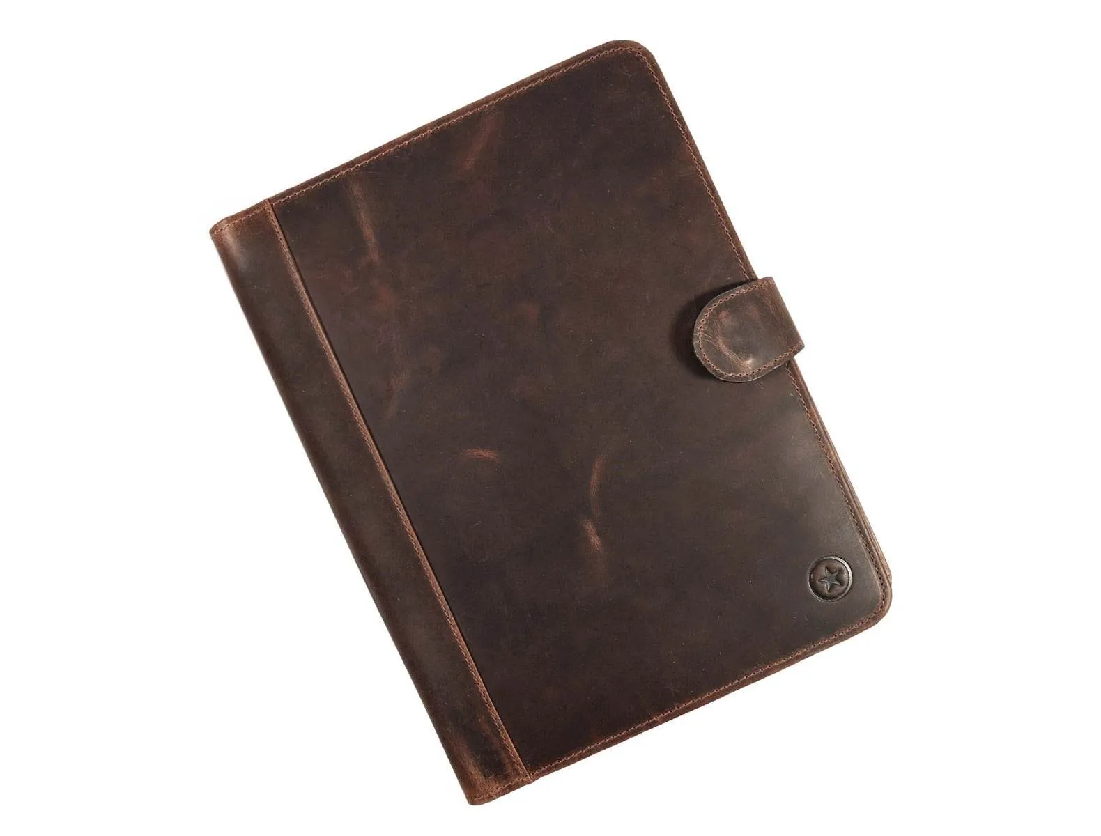 Burgos Leather Organizer - Walnut Brown