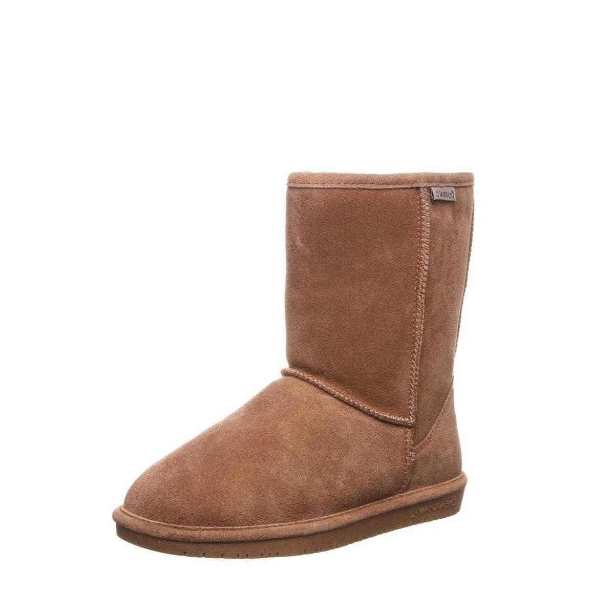 Emma Short Hickory Suede Boot