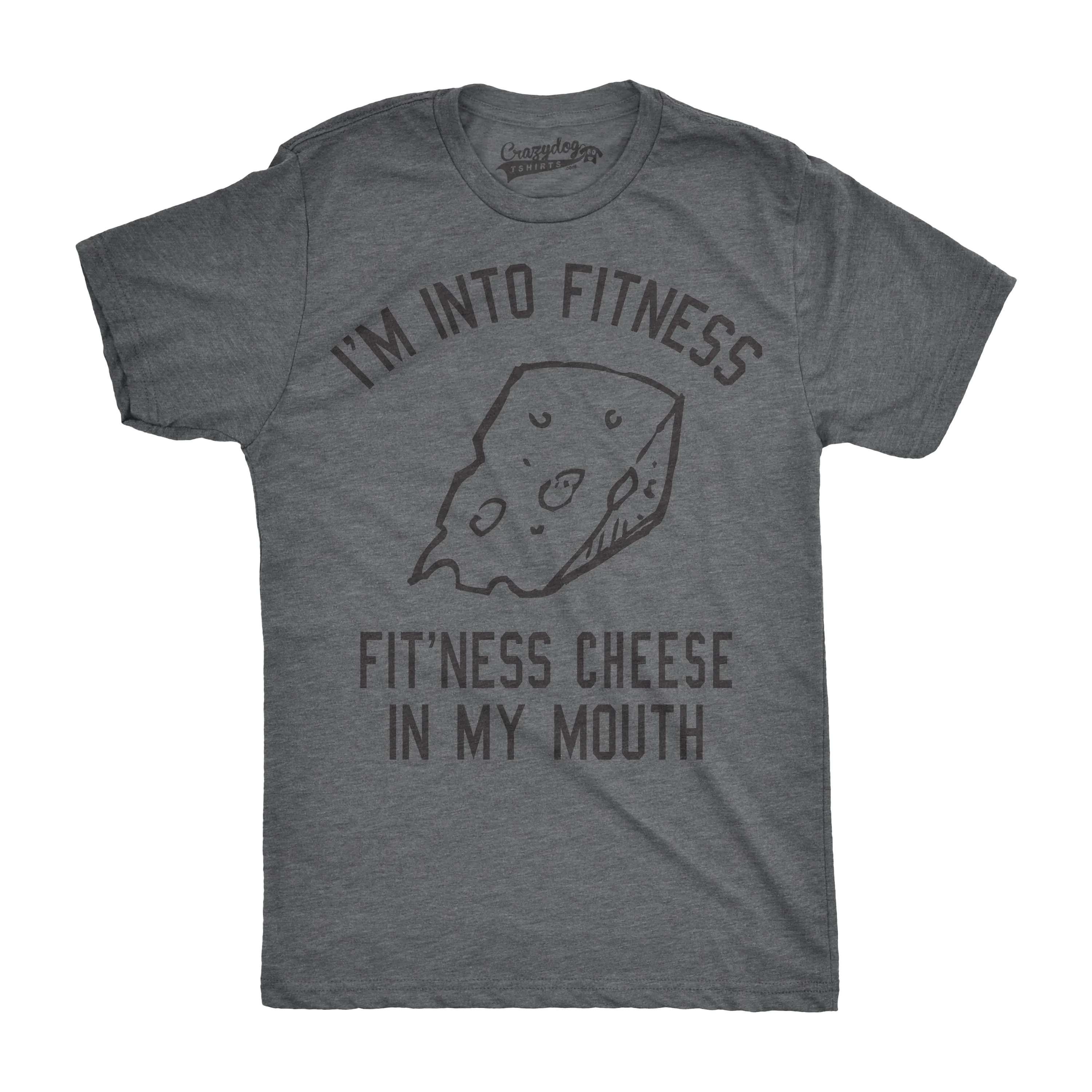 Fitness Cheese In My Mouth Men's T Shirt