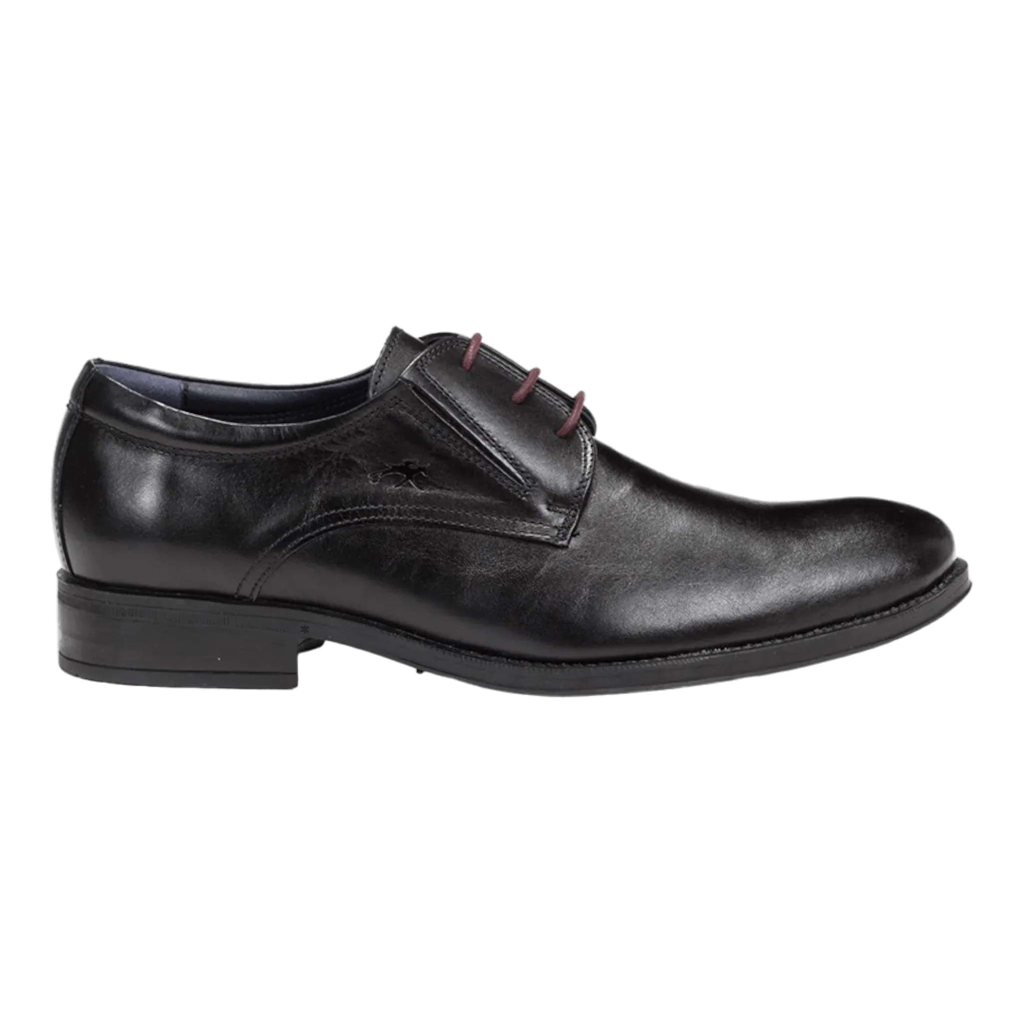 Fluchos Men's Heracles Elastic Split Dress Shoes- Black