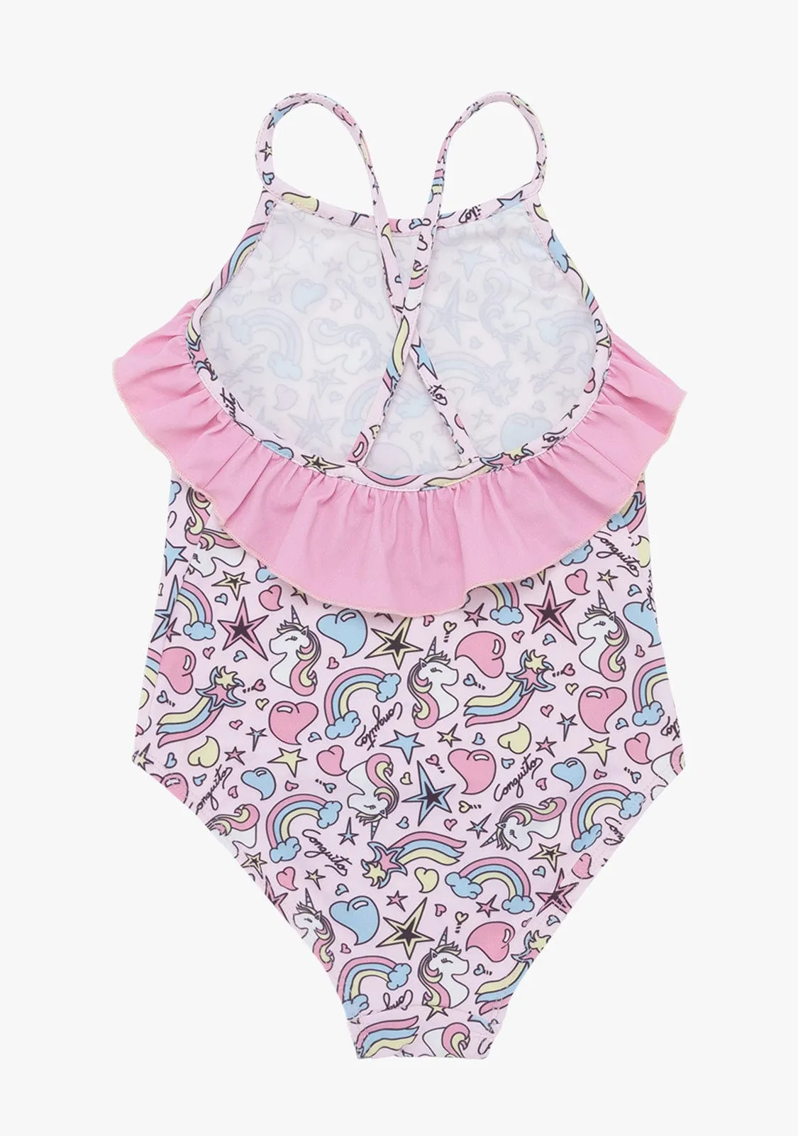 Girl's Unicorns Swimsuit