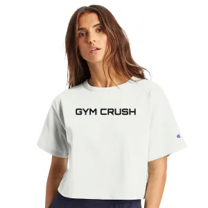 Gym Crush Women's Cropped Heritage Crewneck T-Shirt
