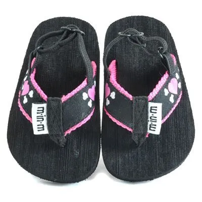 Heart Crossbones Baby Girl Sandals