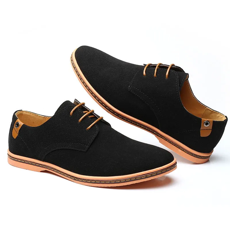 Hill Suede Leather Oxford Shoe