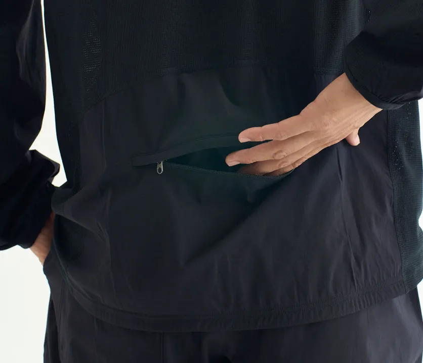 Hybrid Tech Hike L/S Top - BLACK