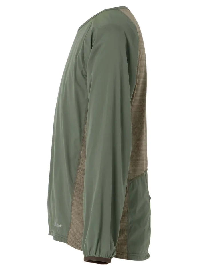 Hybrid Tech Hike L/S Top - Green