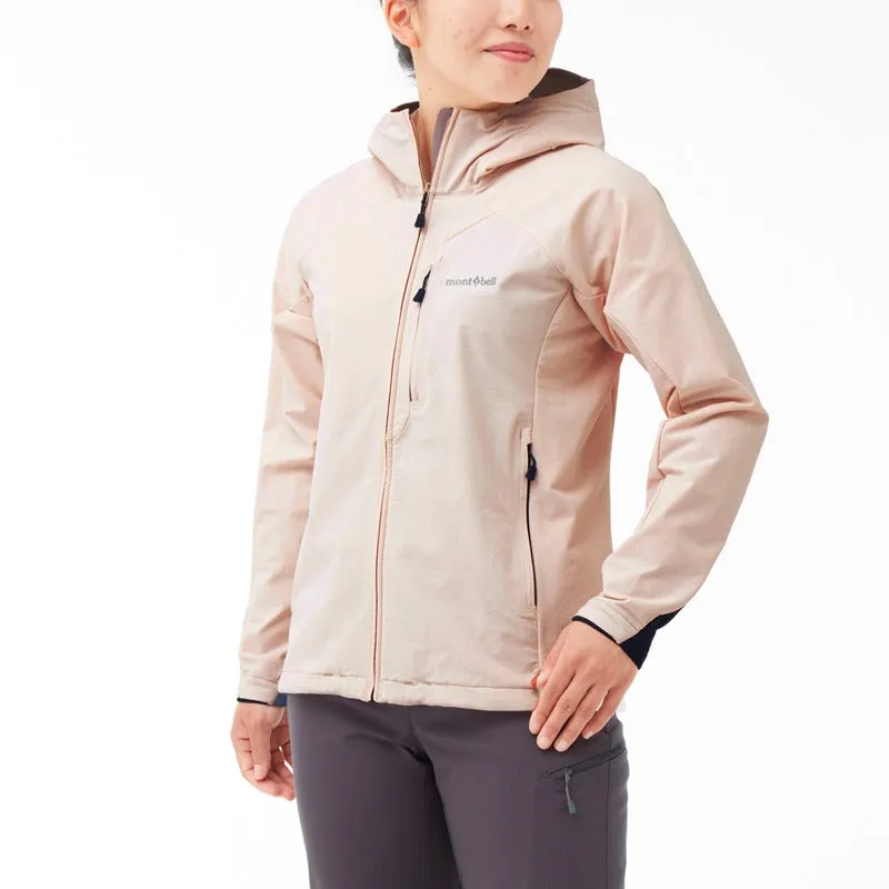 Montbell Jacket Women's CLIMAPRO 200 Hooded - Wind resistance Water repellent