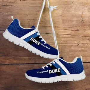 North Carolina Duke Crazy Devil Basketball Fans Running Shoes
