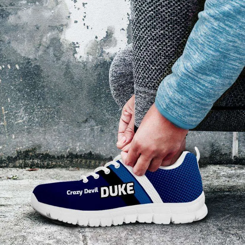 North Carolina Duke Crazy Devil Basketball Fans Running Shoes