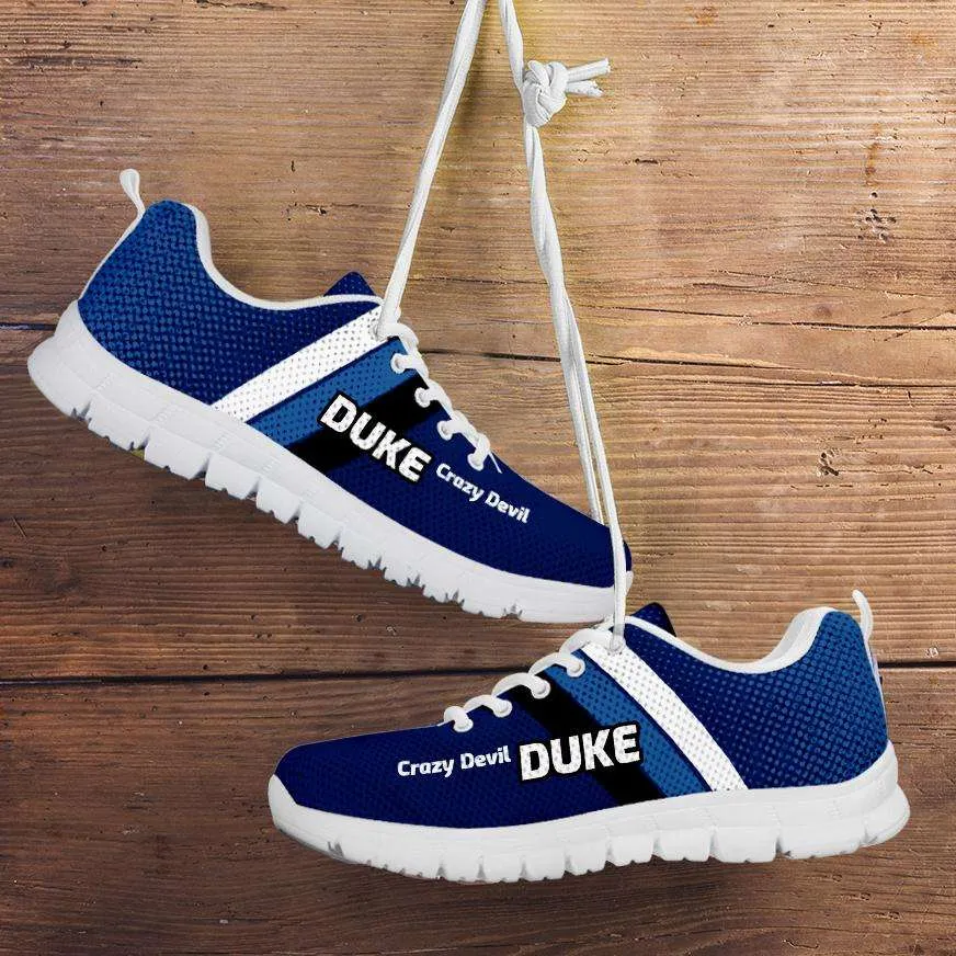 North Carolina Duke Crazy Devil Basketball Fans Running Shoes