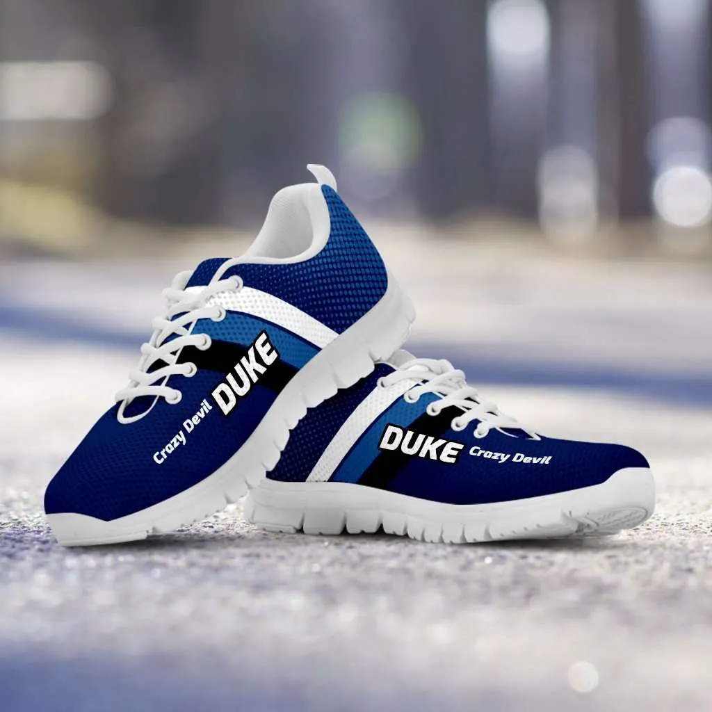 North Carolina Duke Crazy Devil Basketball Fans Running Shoes