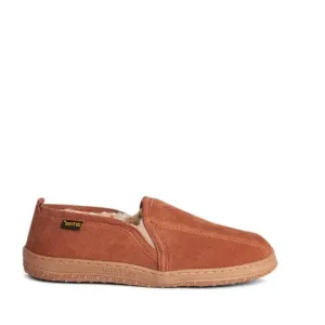 Old Friend Footwear Men's Romeo Slippers- Chestnut