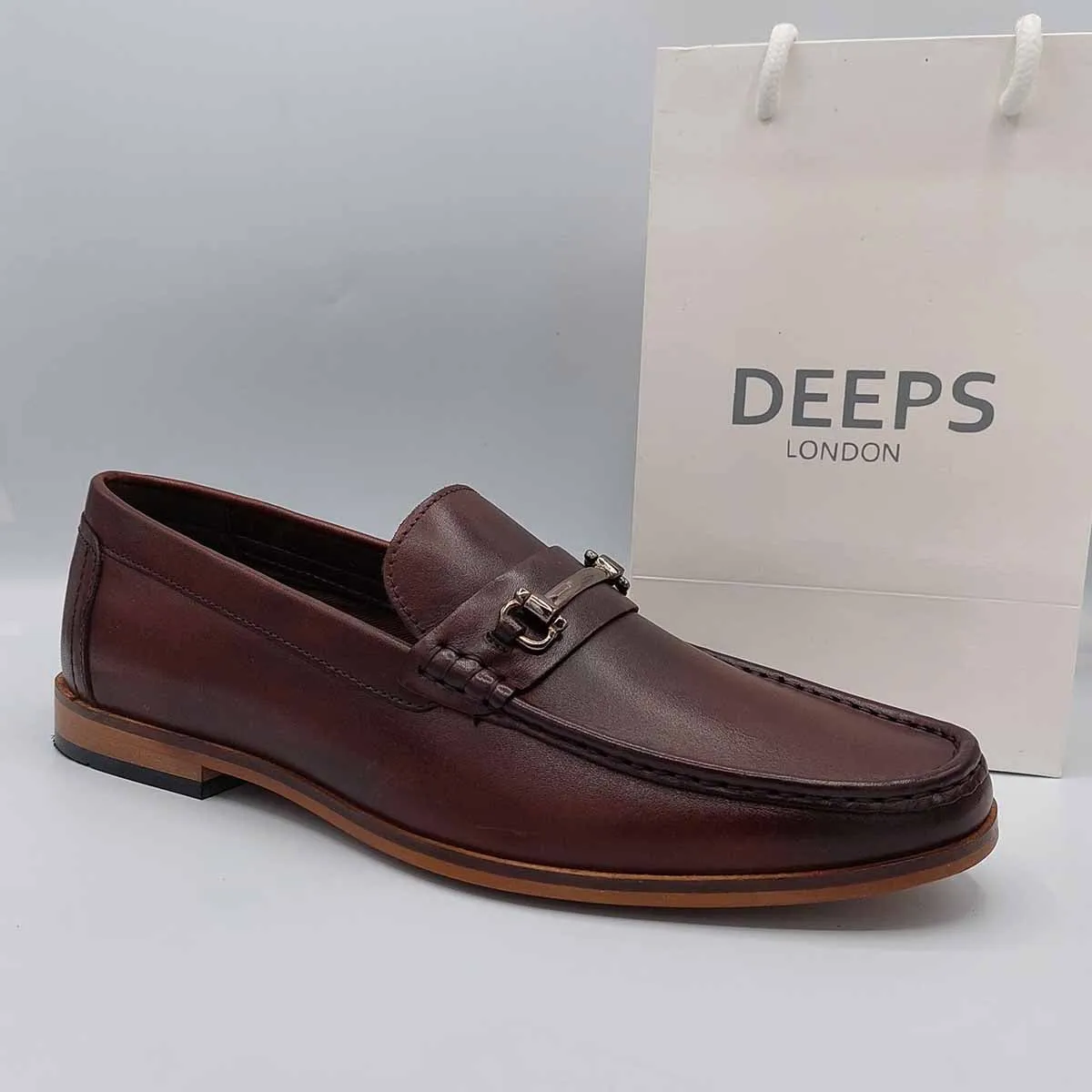 REYN MEN'S LEATHER CASUAL SLIP-ON LOAFER SHOES