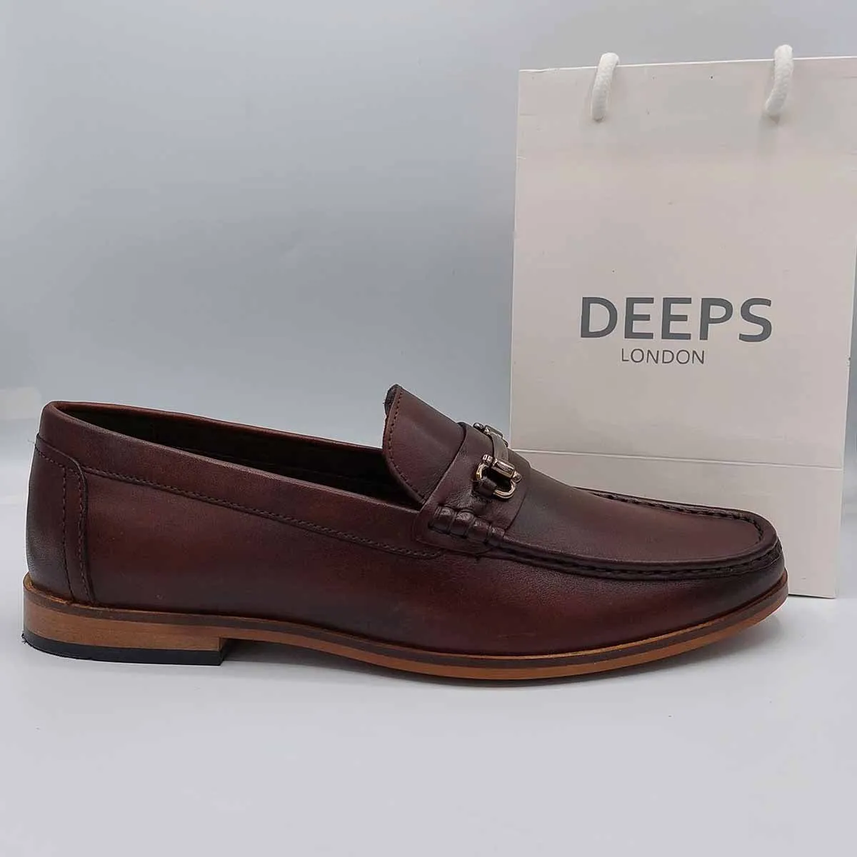 REYN MEN'S LEATHER CASUAL SLIP-ON LOAFER SHOES