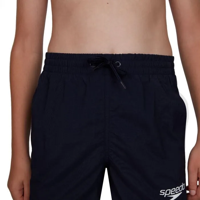 Speedo Boys Essential Watershort Swimming Shorts - Pool Beach - Navy - 13"