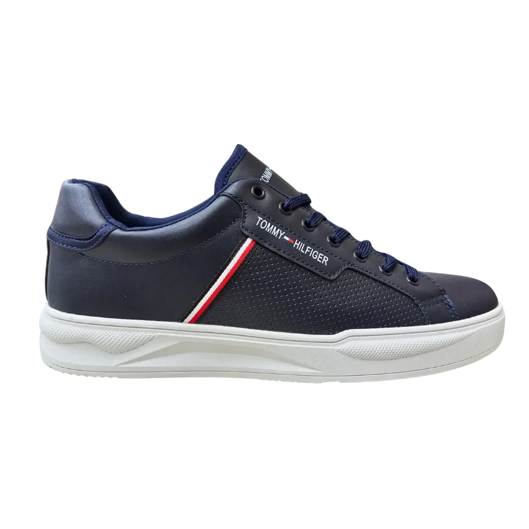 TH Sneaker Lace Up Navy Duo – Breathable Casual Sneakers w/ Orthopedic Cushioning | Men’s & Women’s Lightweight Shoes for Work, Walks & Daily Use | Royal Trend Pakistan