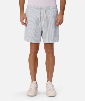 The Coressia Swim Trunk - Blue White