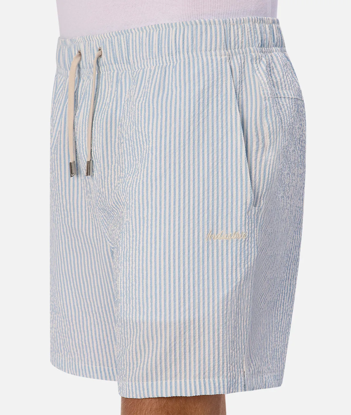 The Coressia Swim Trunk - Blue White