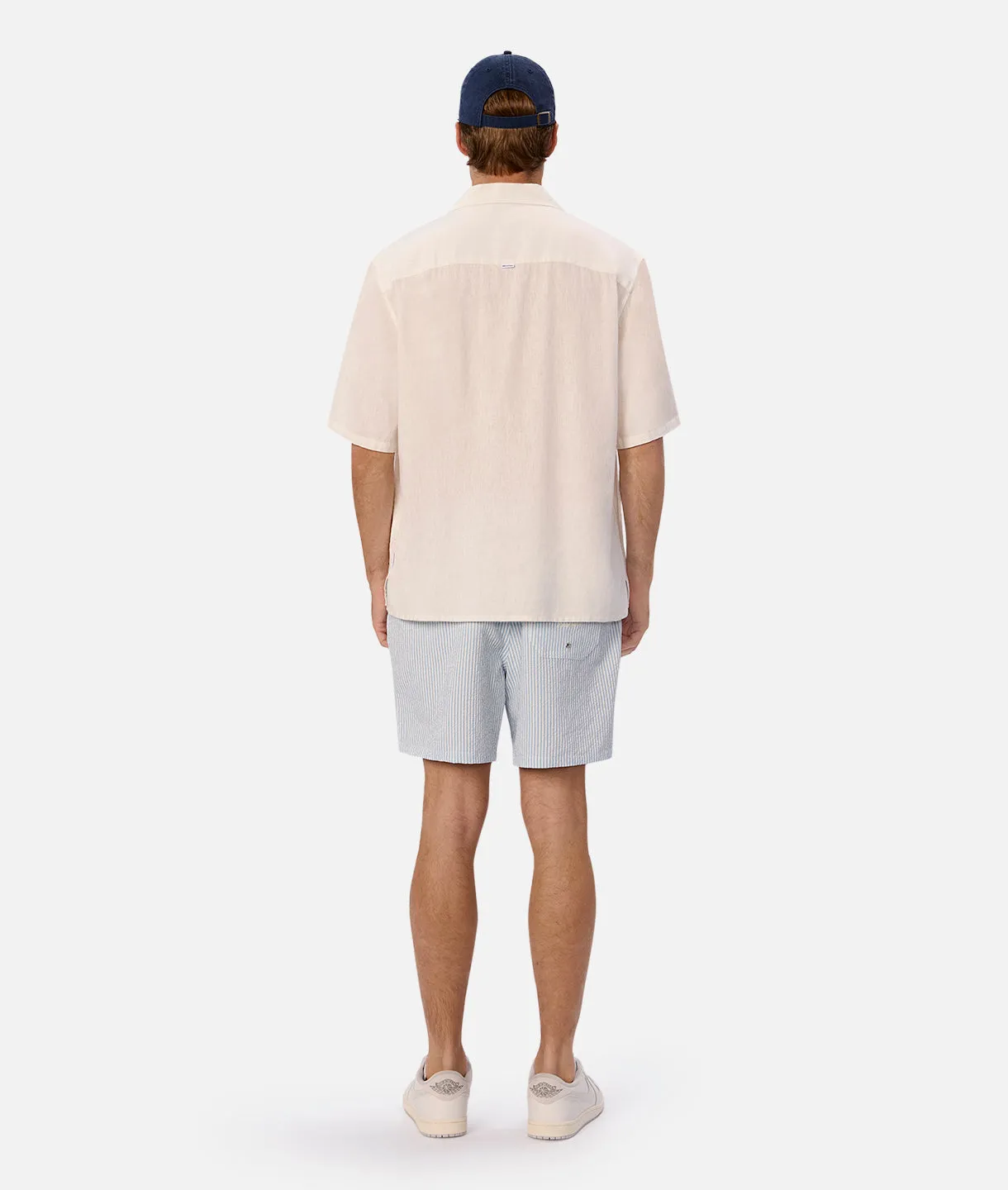 The Coressia Swim Trunk - Blue White