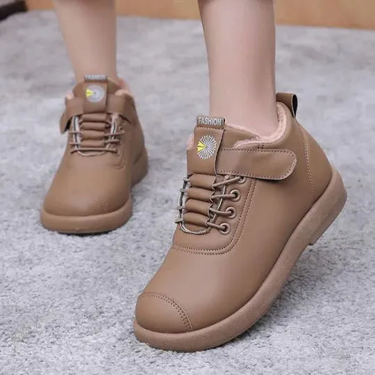 Women's Casual Flat Waterproof Cotton Shoes 20940971S
