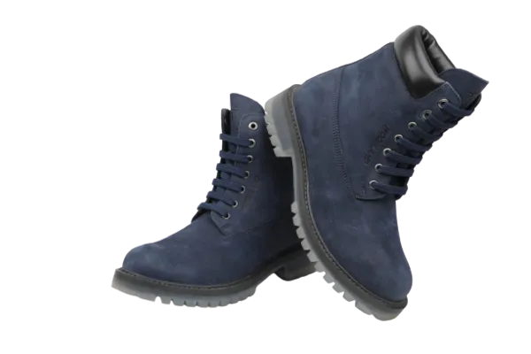 Women's Leather Boots (#2648117_Dark Blue)