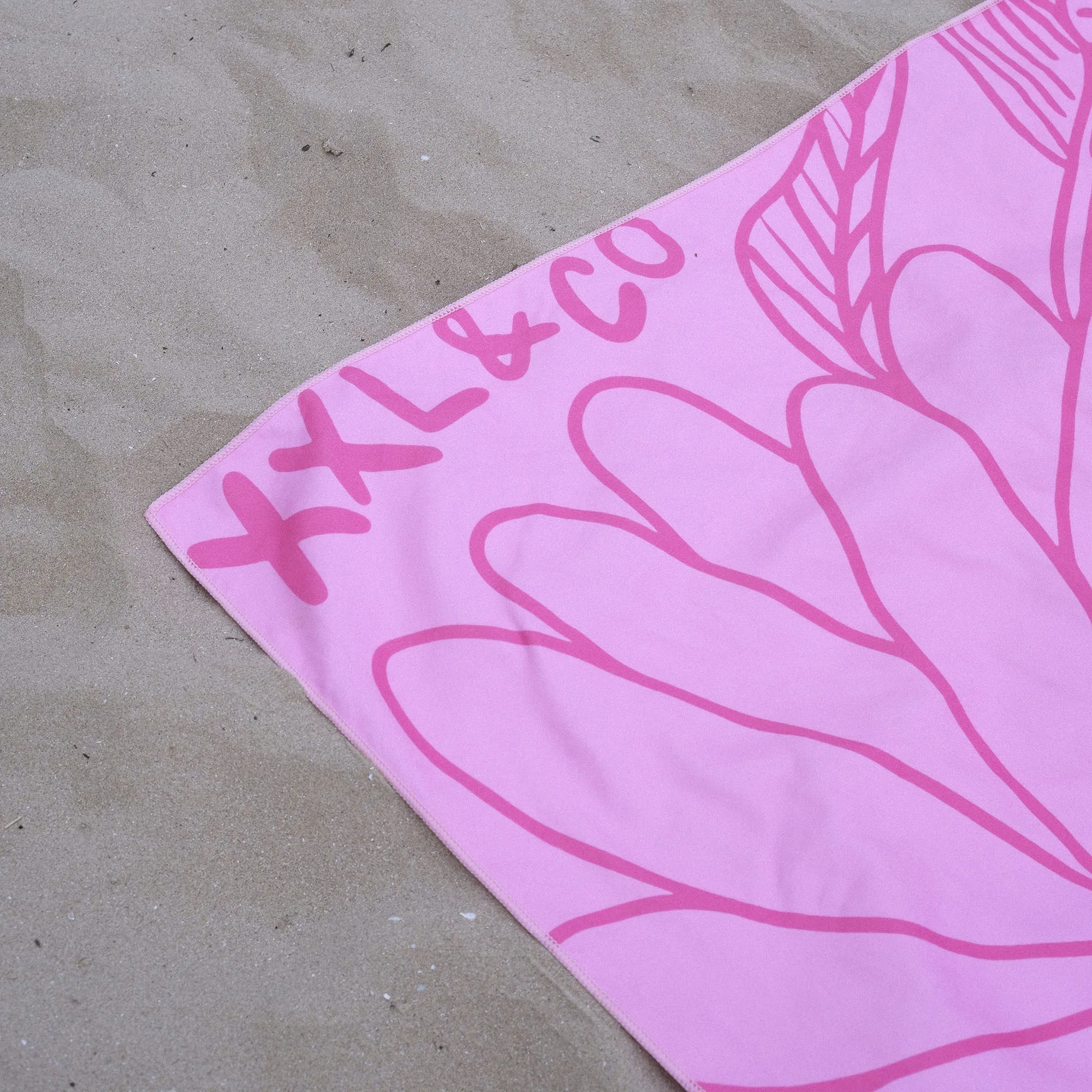 XXL Reversible Microfiber Beach Towel