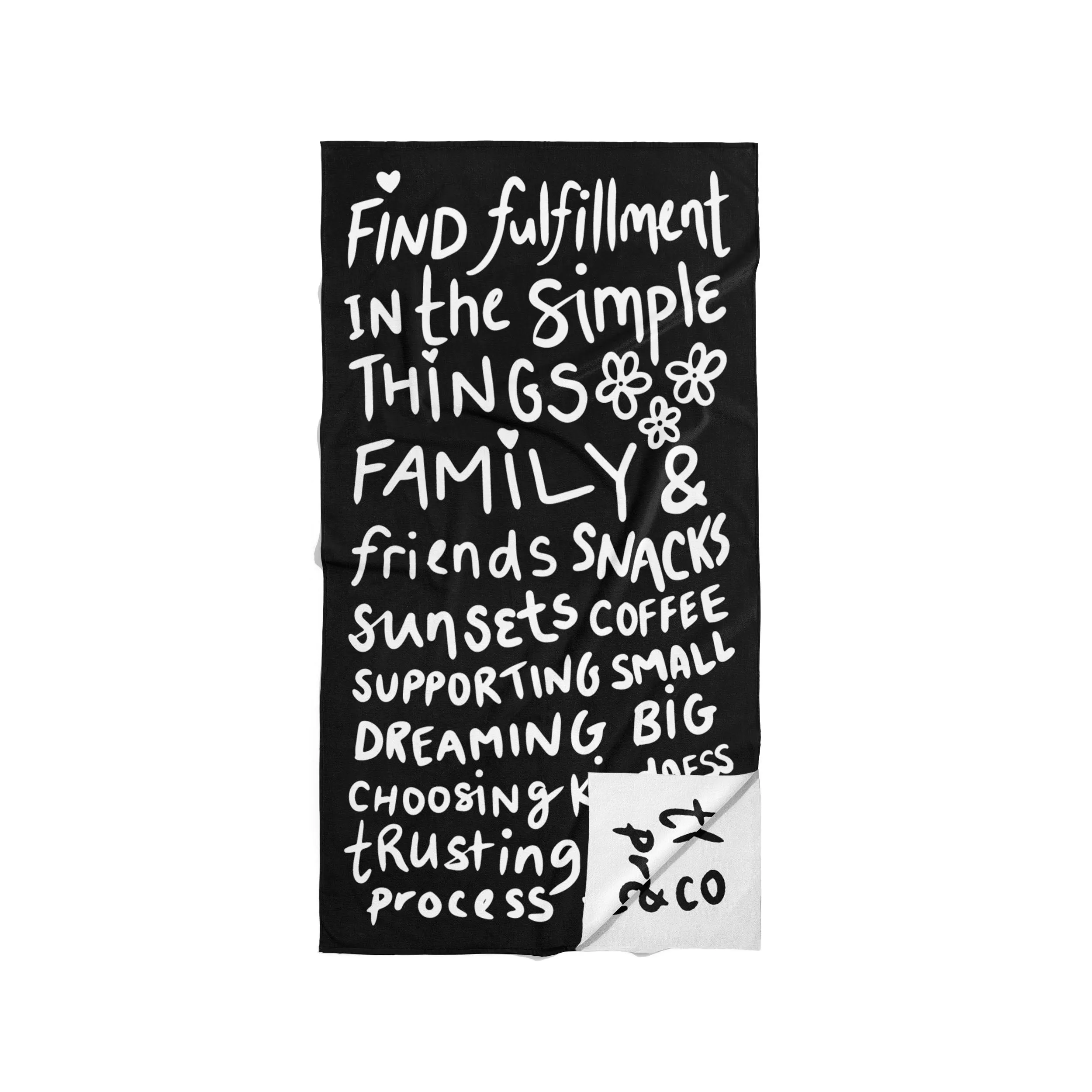 XXL Reversible Microfiber Beach Towel